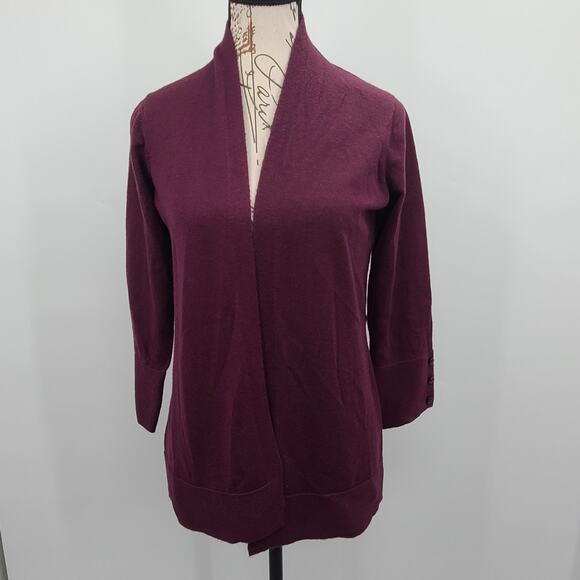 Evolution by Cyrus Stitch Fix Myna button detail sleeve cardigan size small - Picture 2 of 8